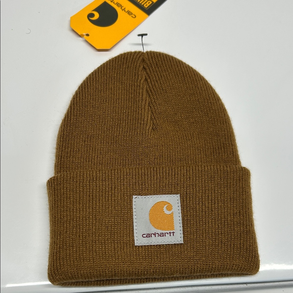 Carhartt Brown Kids Beanie